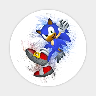 Sonic Pen Sketch Magnet